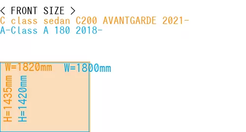#C class sedan C200 AVANTGARDE 2021- + A-Class A 180 2018-